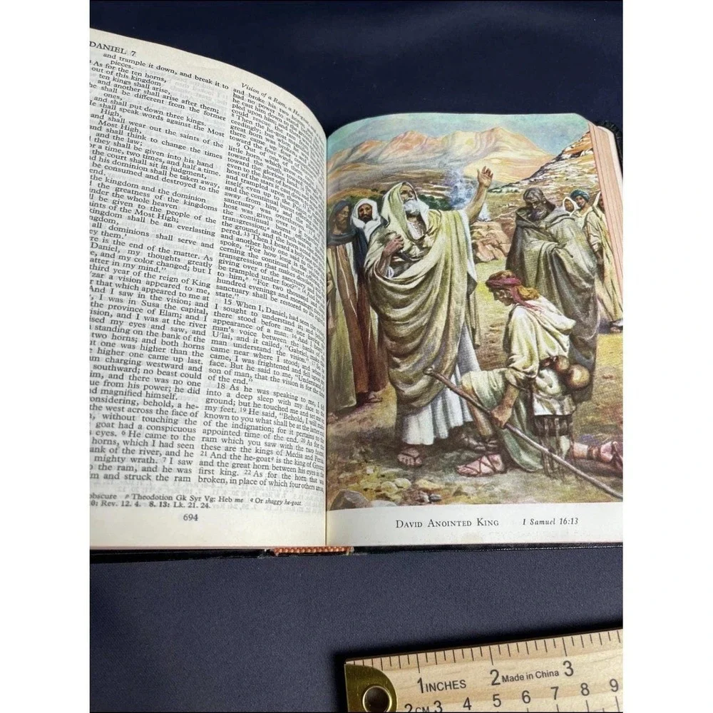 1952 Holy Bible Revised Standard Version RSV Thomas Nelson Vintage Leather
